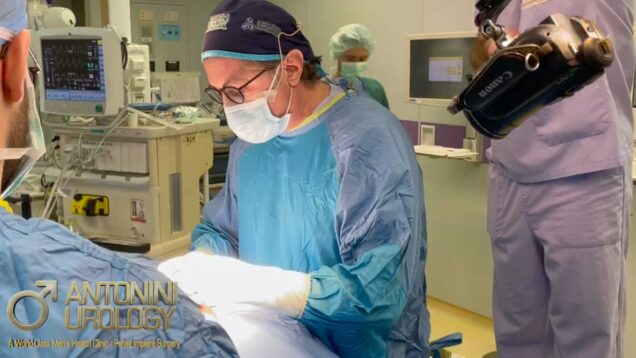 Live Surgery Ospedale di Cattinara Trieste penile implant with infrapubic approach