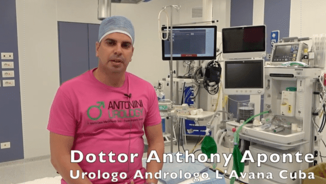 Testimonio del Dr. Anthony Aponte: Urólogo Andrólogo – La Habana, Cuba