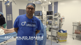 Testimonianza del Prof. Made Shabbir. Urologist, Guy’s Hospital London